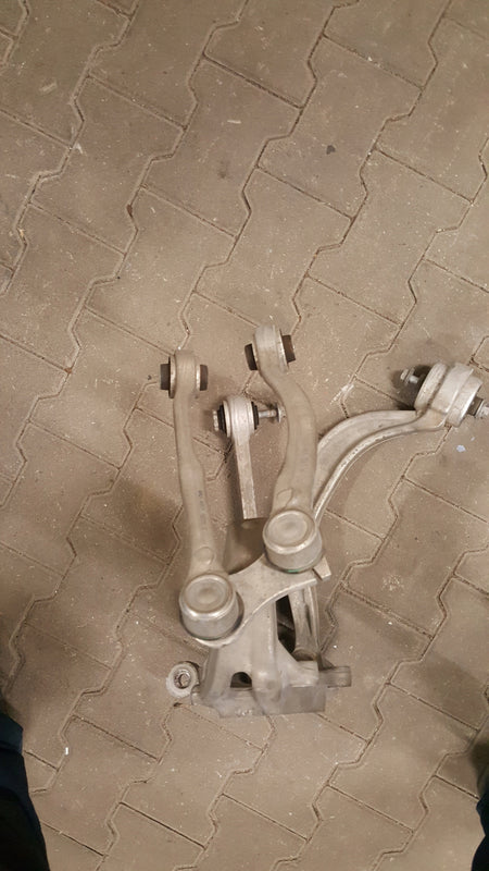 AUDI A6 C8 4K ZWROTNICA LEWY PRZÓD 4K0407559D + WAHACZE ORYGINAŁ