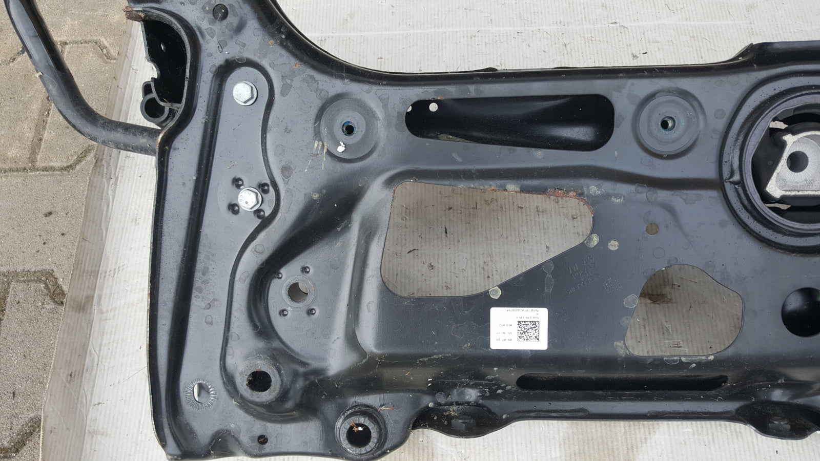 Wózek sanki kołyska VW AUDI SEAT SKODA 5WA199315F demontaż
