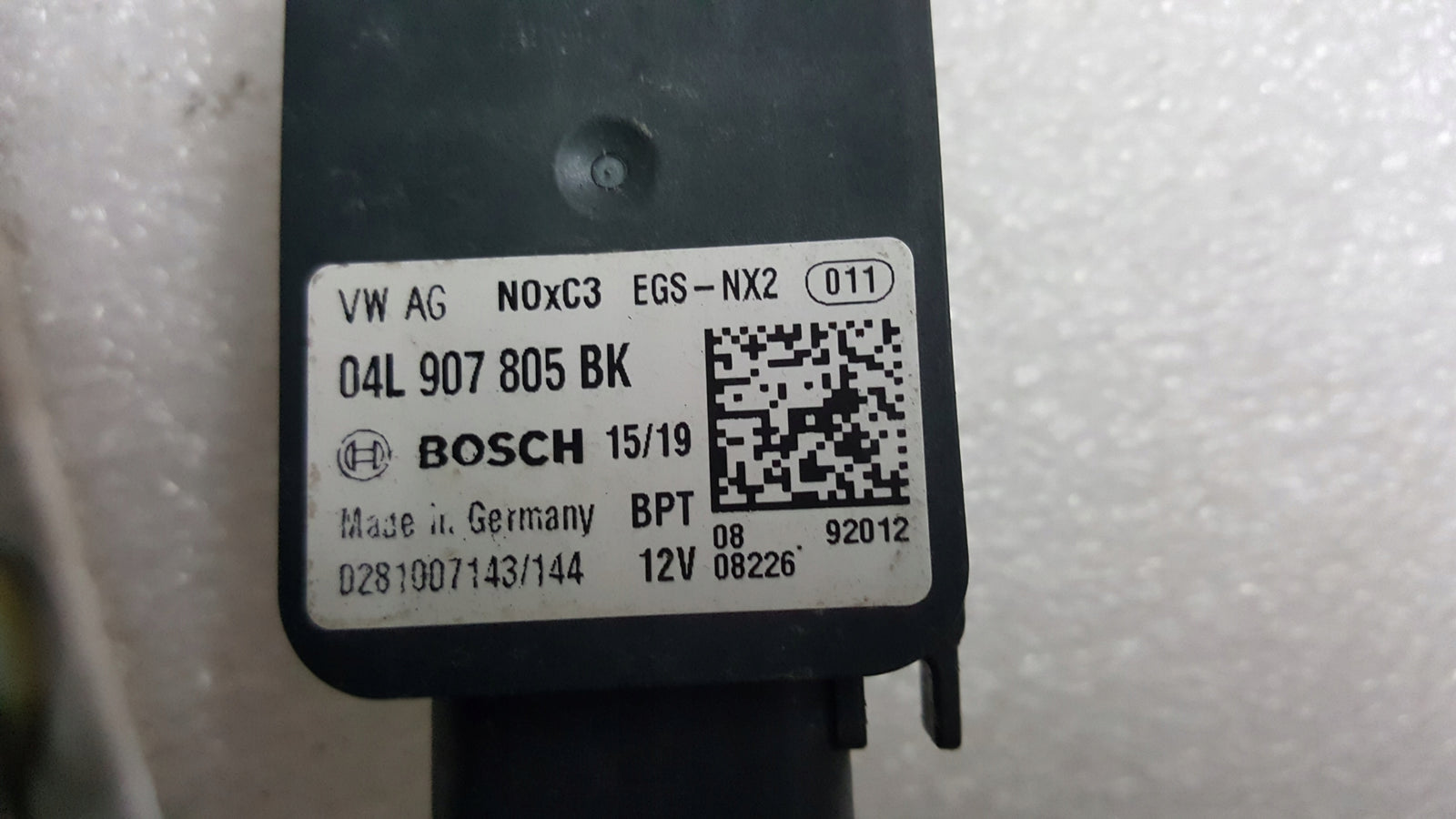Sonda lambda czujnik NOX VW AUDI SKODA 04L907805BK demontaż