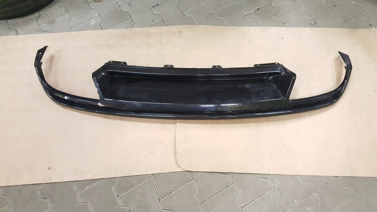 SPOILER DOKŁADKA ZDERZAKA TYŁ SKODA OCTAVIA IV 4 RS KOMBI 5E7807521E