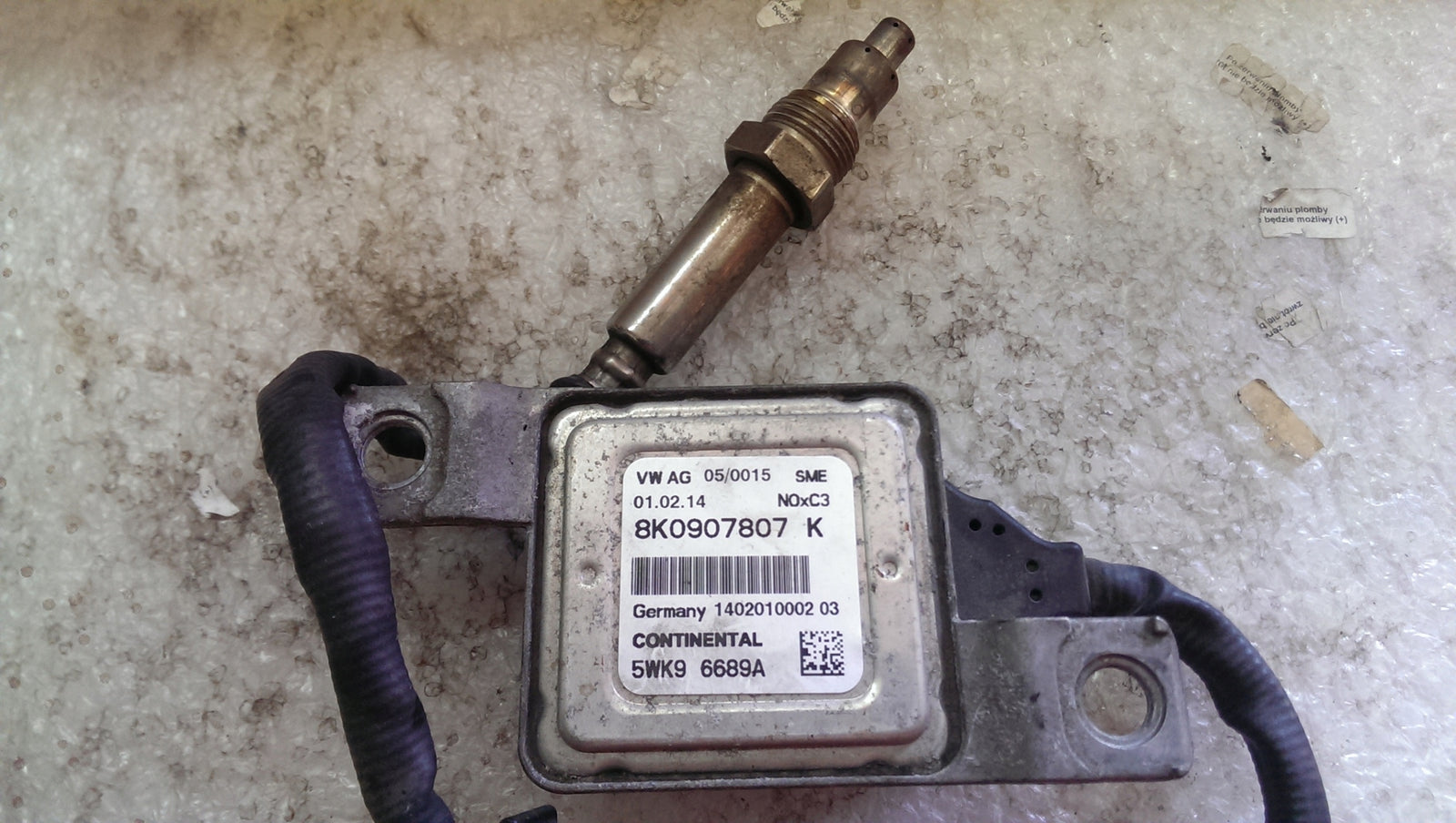 Sonda lambda czujnik NOX VW AUDI 8K0907807K