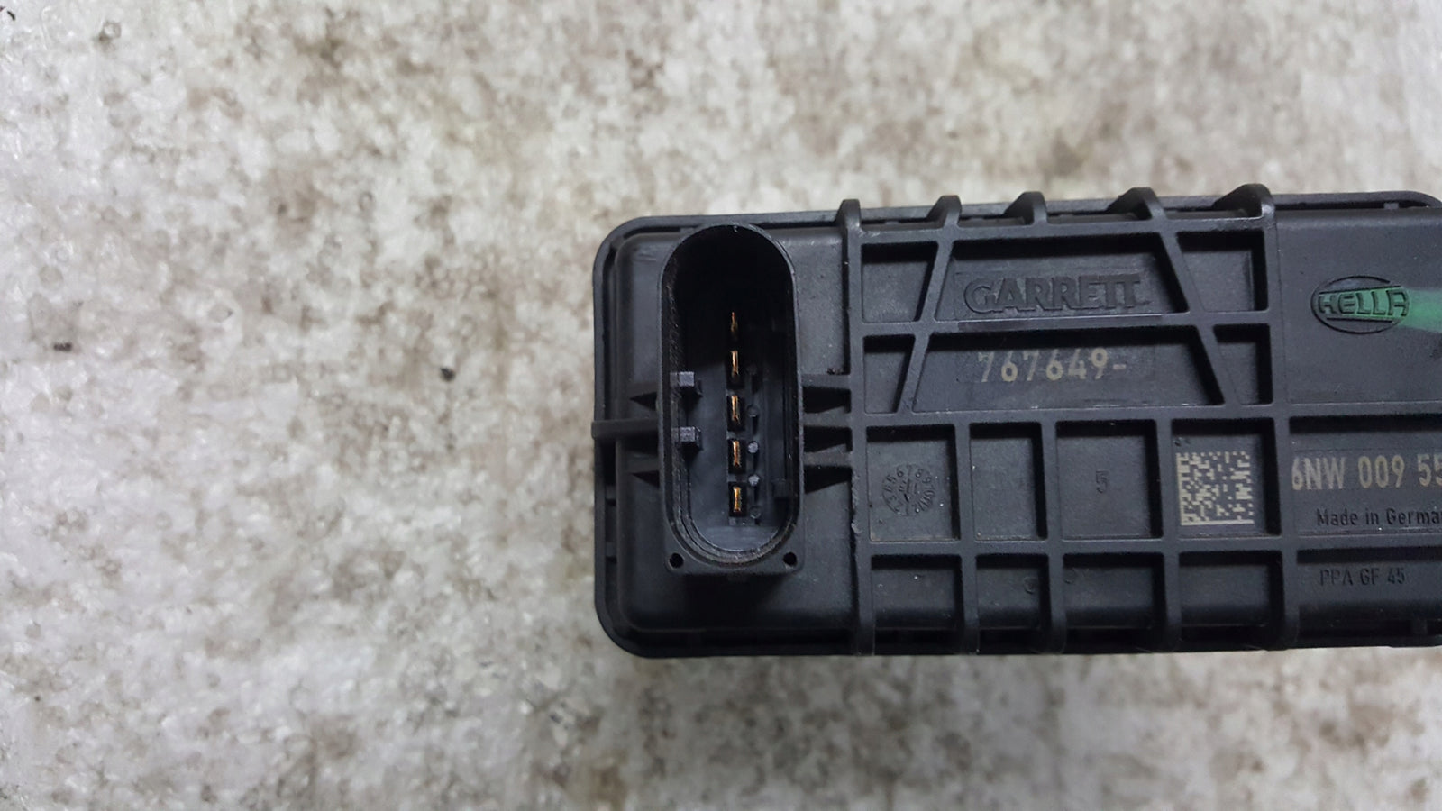 AUDI NASTAWNIK TURBINY TURBOSPRĘŻARKI TURBO 6NW009550