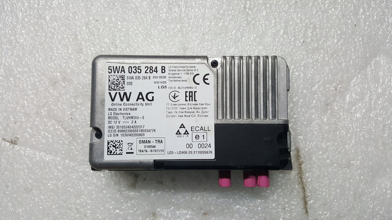 Moduł usług ON LINE VW AUDI SEAT SKODA 5WA035284B