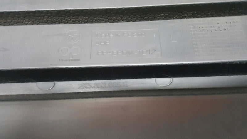 VW CADDY IV 2K5 15- KRATKA LEWA ZDERZAKA PRZEDNIEGO 2K5853665E