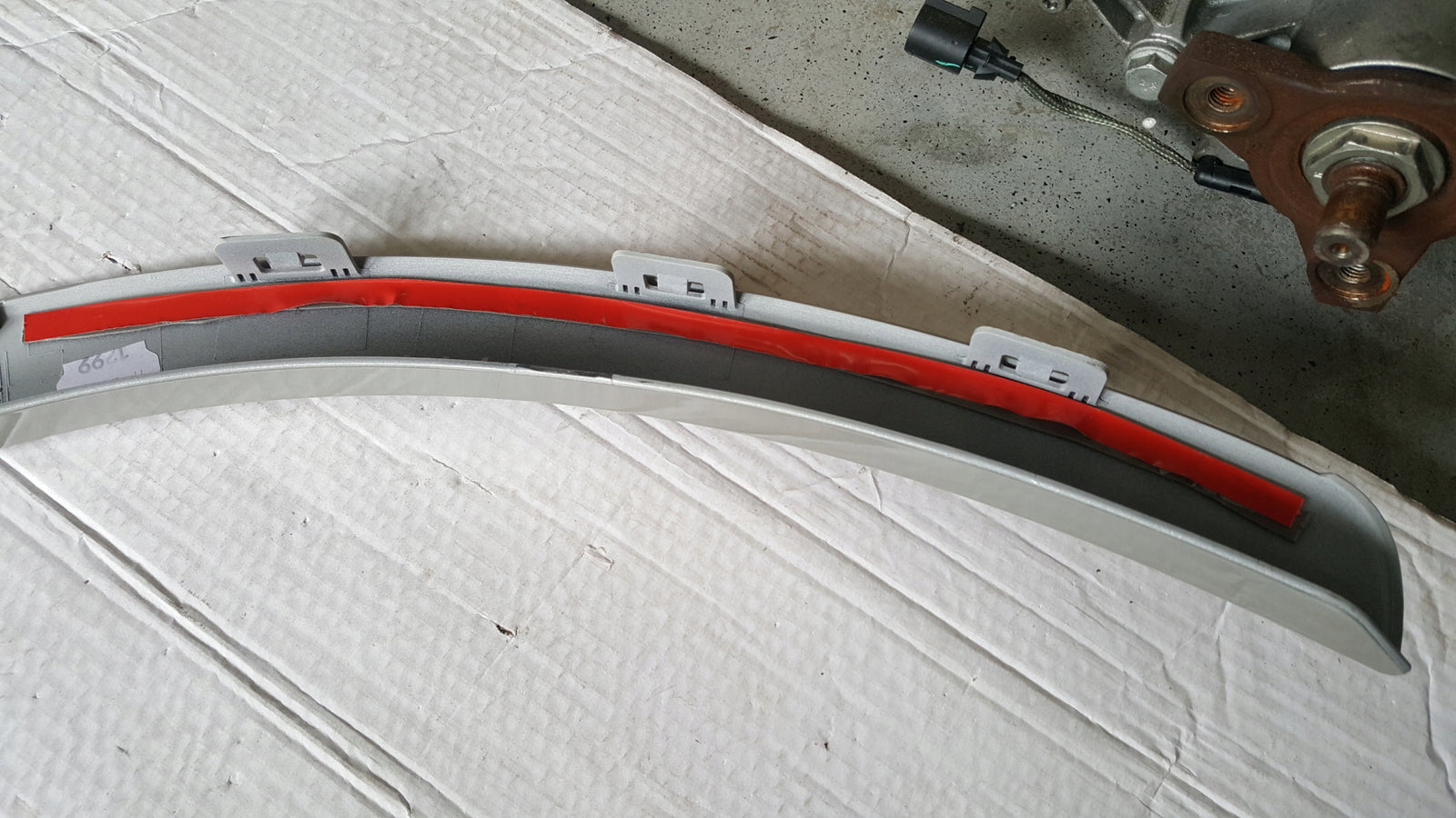 Listwa błotnika lewy przód AUDI Q3 8U0853717A NOWA