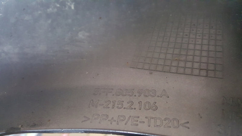 ATRAPA ZDERZAKA CUPRA FORMENTOR LEWA DOKŁADKA PRZEDNIA KTATKA FORMENTOR