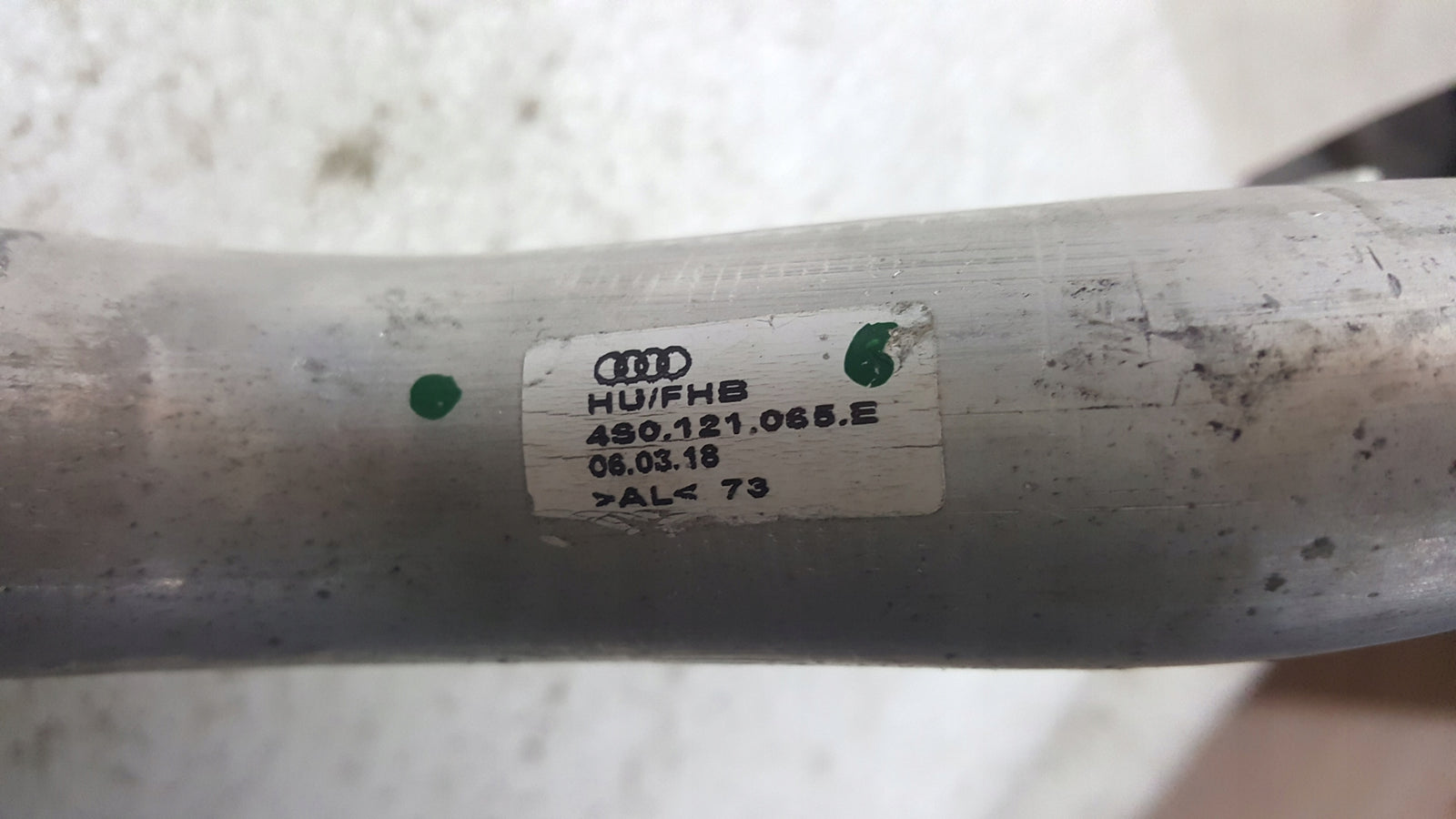 AUDI R8 4S RURKA WODY WODNA 4S0121065E LAMBORGHINI HURACAN