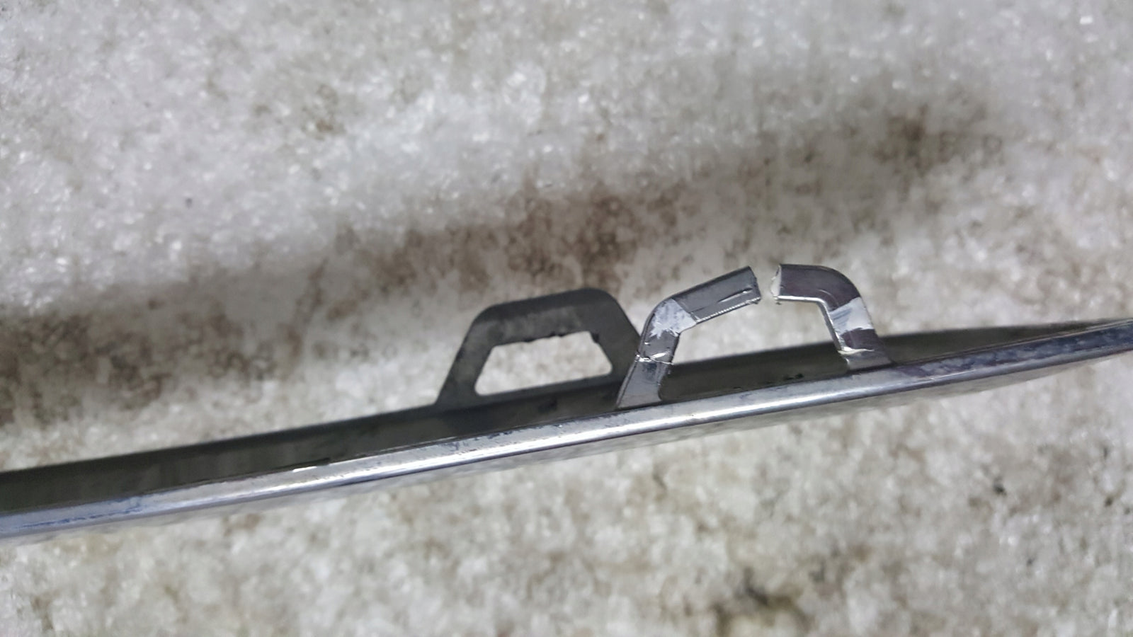 VW PASSAT B7 11- LISTWA CHROM ZDERZAKA TYLNEGO LEWY 3AF807459