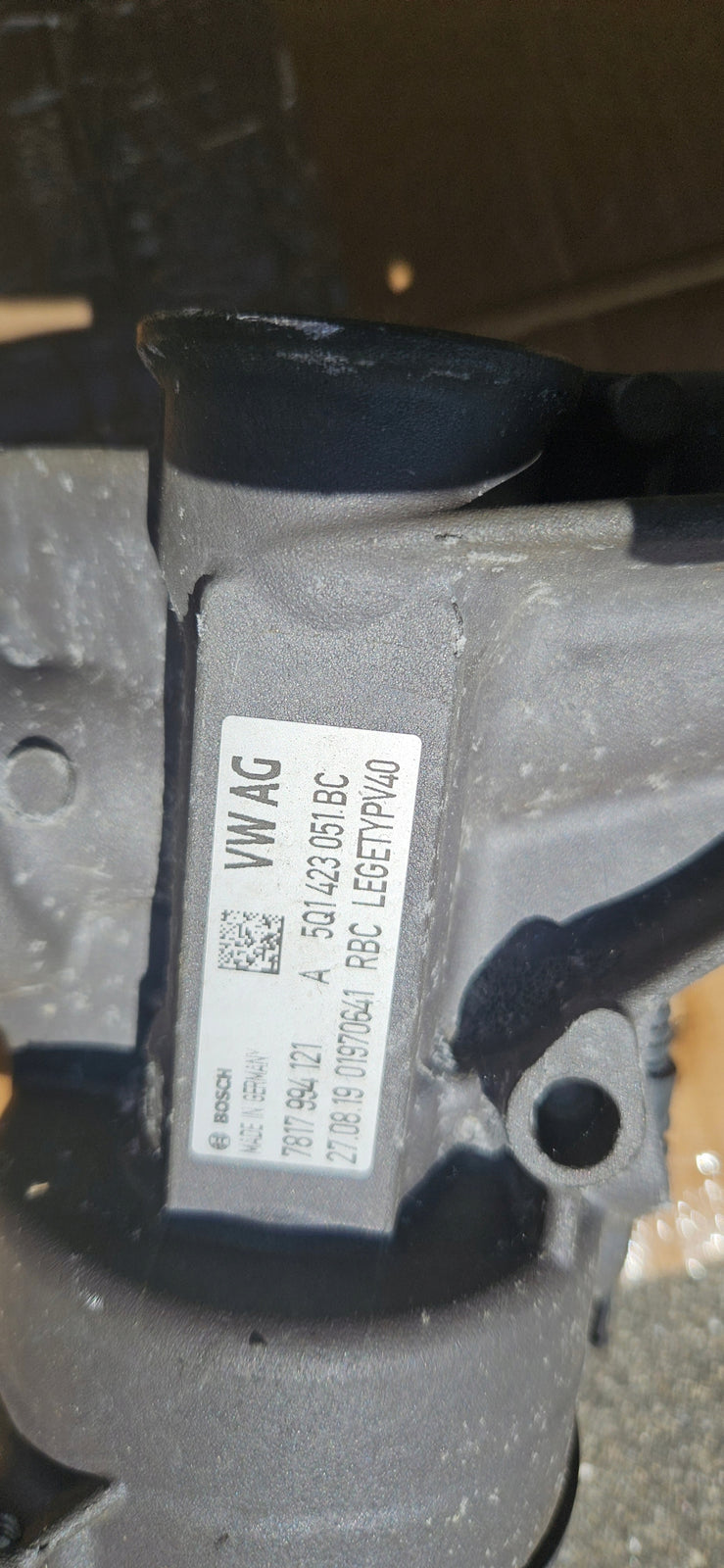 układ kierowniczy Vw Audi 5Q1423051BC 5Q0909144AB