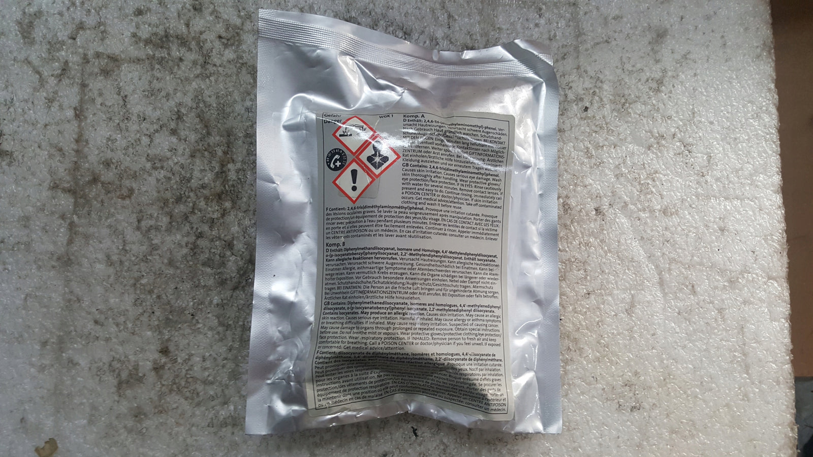 NOWE ORYGINALNE AUDI OE KLEJ 2-SKŁADNIK.POLIURETAN. D180KD2A1