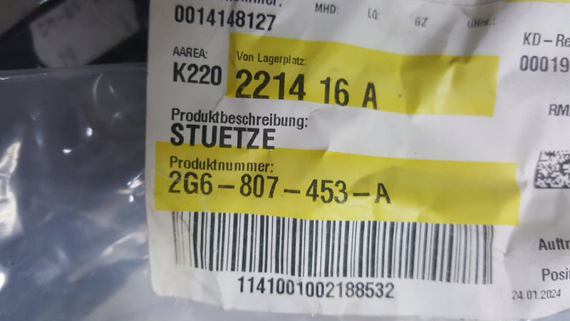 ŚLIZG TYŁ VW POLO 2G0 2G6807454A 2G6807453A