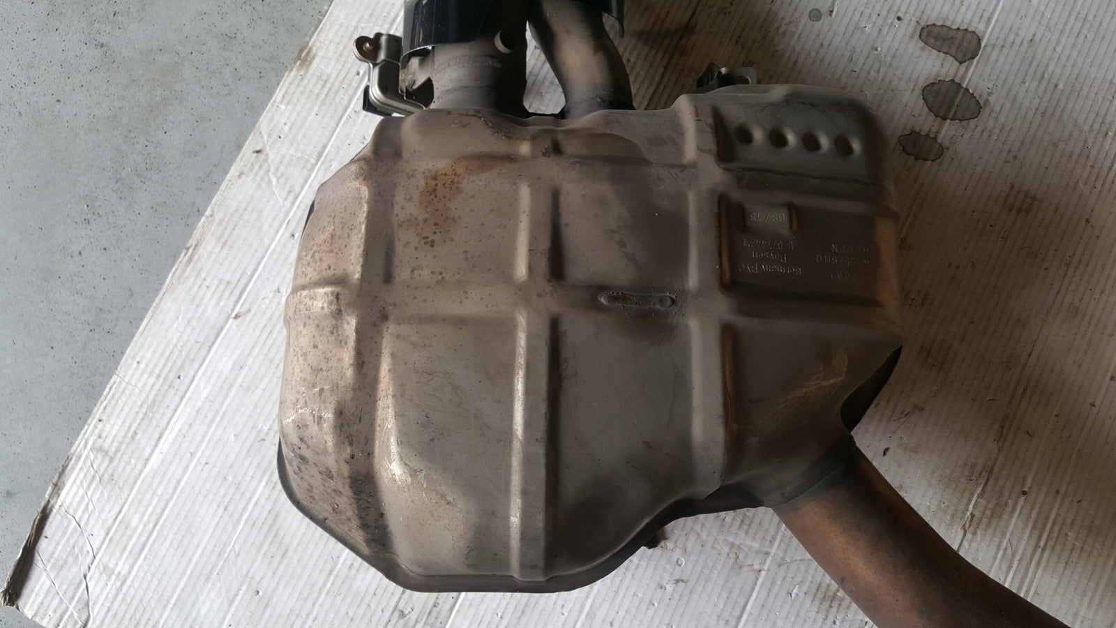 TŁUMIK KOŃCOWY ACTIVE AUDI RS4 RS5 8W0253611Q