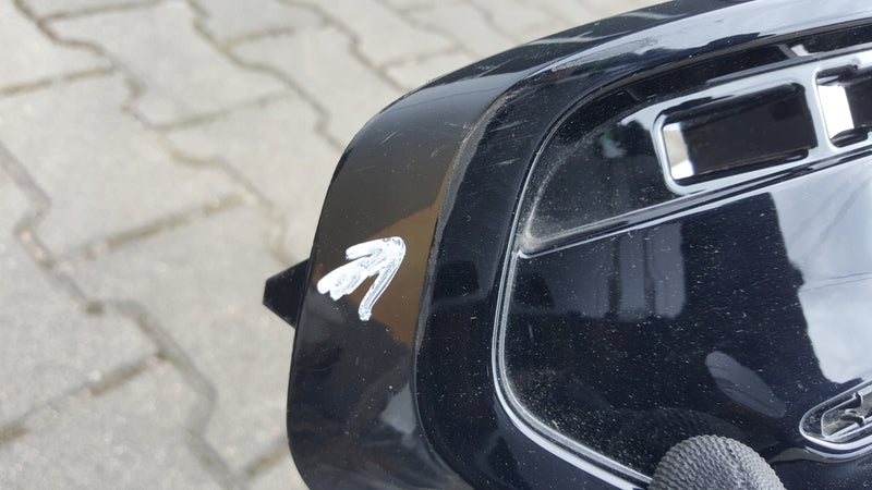 Listwa kratka zderzaka tylnego VW PASSAT B9 kombi 3J0807423B demontaż