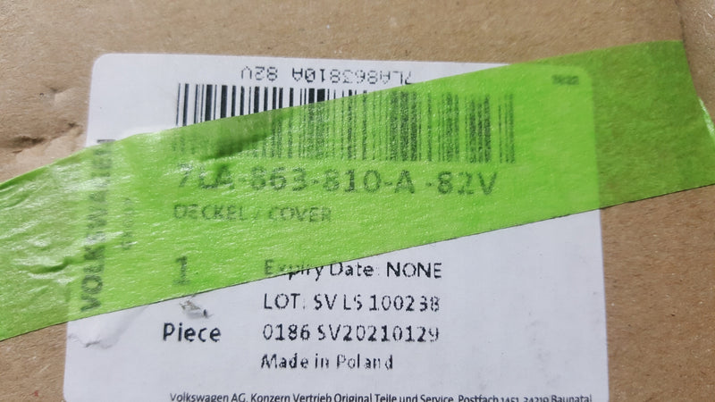 NOWA pokrywa zaślepka VW T6 7LA863810A ORYGINAŁ