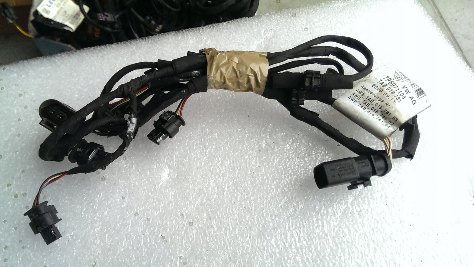instalacja PDC tył VW TOUAREG 7P6971104