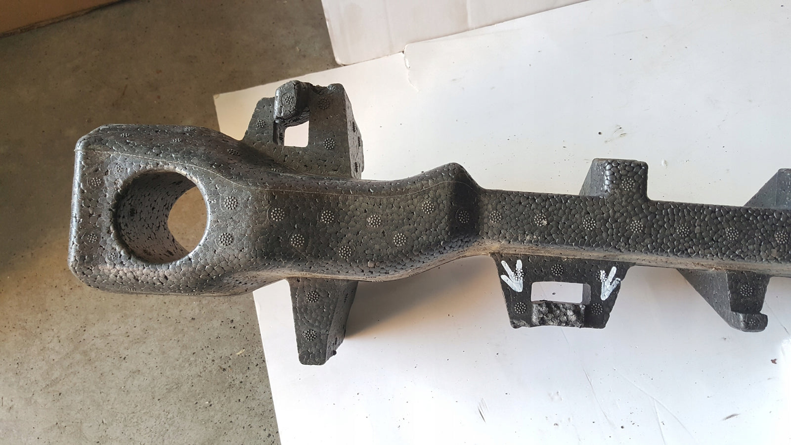 Absorber pianka zderzaka przedniego SEAT TARRACO 5FJ807248 demontaż