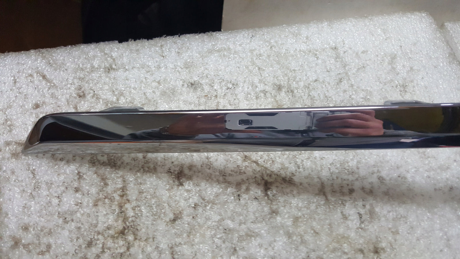 VW PASSAT B7 11- LISTWA CHROM ZDERZAKA TYLNEGO LEWY 3AF807459