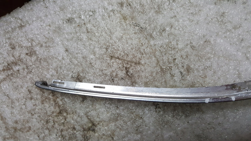 VW PASSAT B5 FL LISTWA ZDERZAKA CHROM LEWA 3B0807243