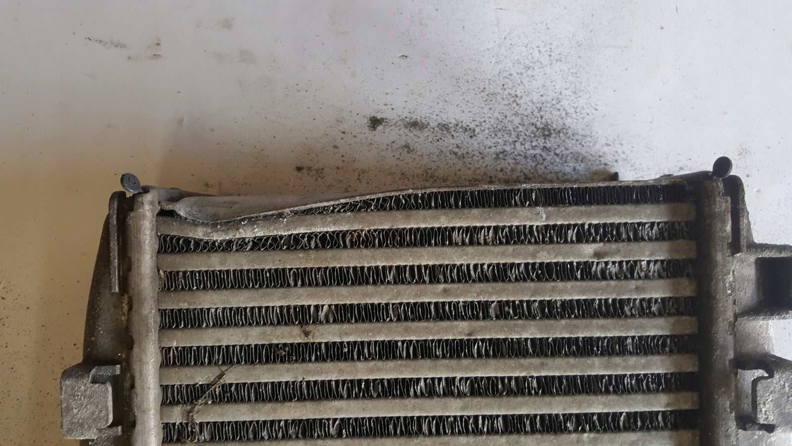 Chłodnica intercooler AUDI RS6 RS7 4K0145805P demontaż