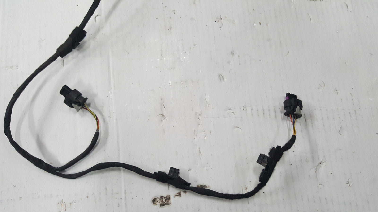 Instalacja PDC tył VW GOLF 7 5G0971104AD demontaż