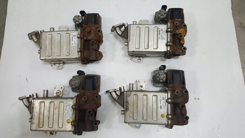 Zawór EGR chłodnica spalin VW 04L131512T demontaż