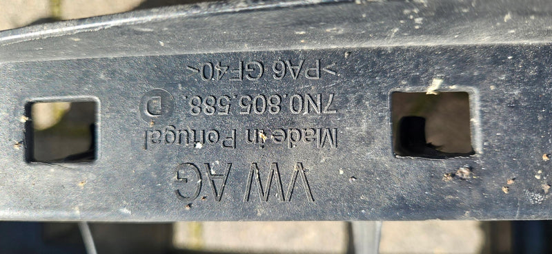 Przód Vw Sharan 7N0 maska atrapa wzm. Czołowe belka oryginał Vw