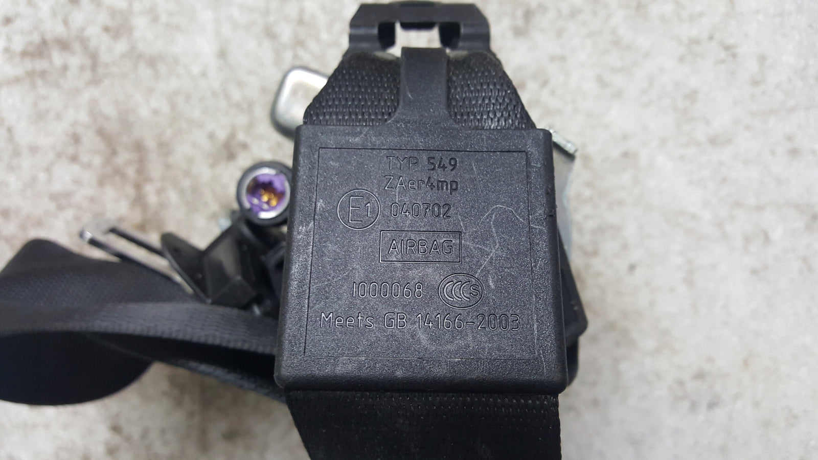 AUDI Q7 4L 06r PAS BEZPIECZEŃSTWA LEWY PRZEDNI PRZÓD 4L1857705