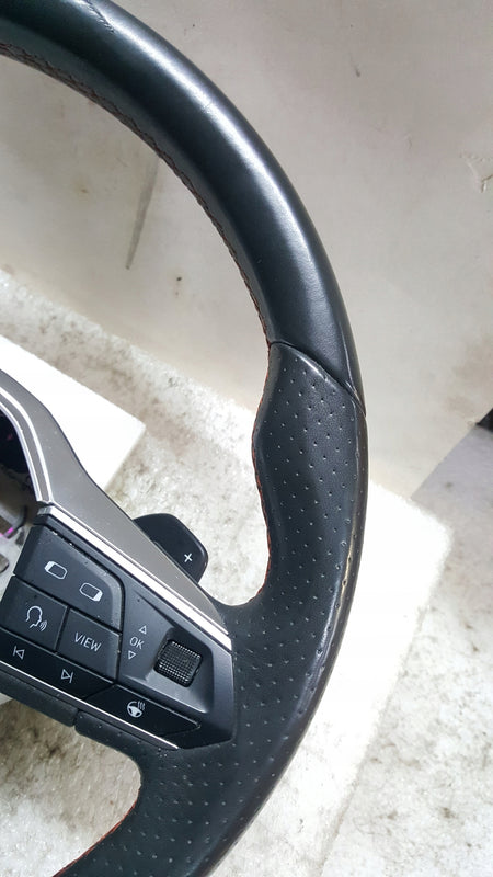 SEAT LEON IV 4 FR KIEROWNICA SKÓRZANA GRZANA ŁOPATKI 5FA419091EP