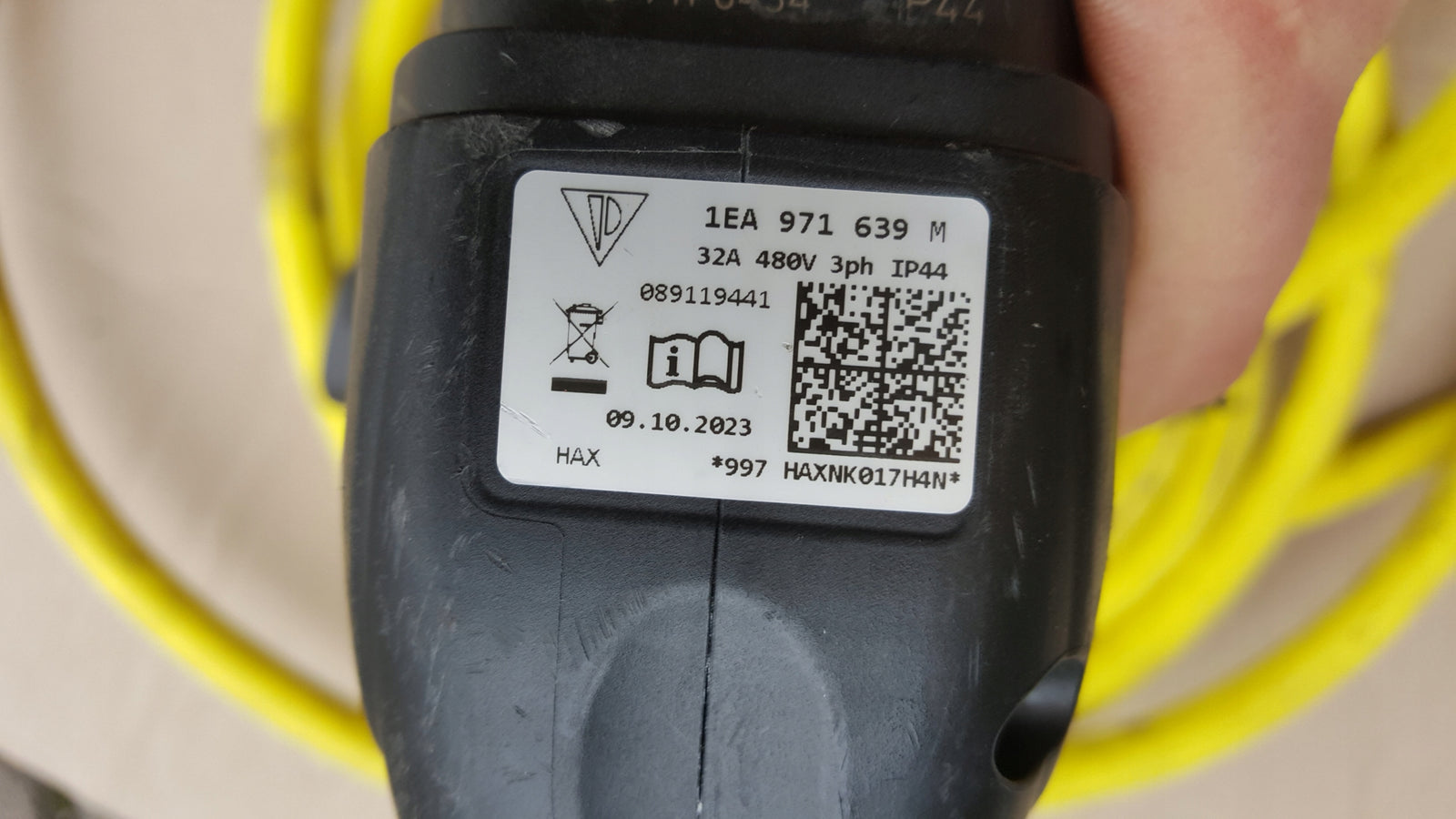 KABEL PRZEWÓD ŁADOWANIA SKODA ENYAQ 1EA971639M