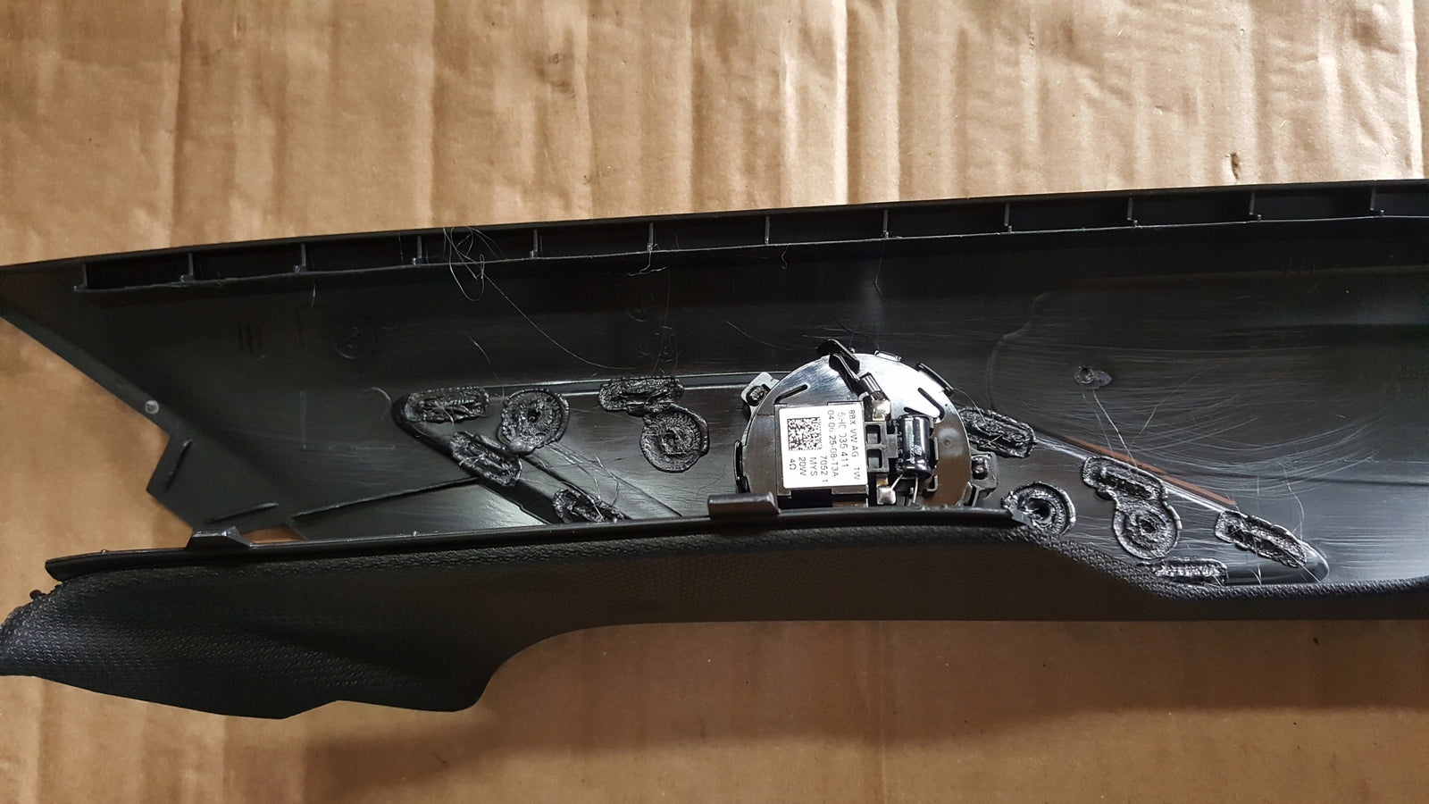 VW GOLF VIII 8 LEWE POSZYCIE OSŁONA SŁUPKA 5H0867233P 4PK NOWE