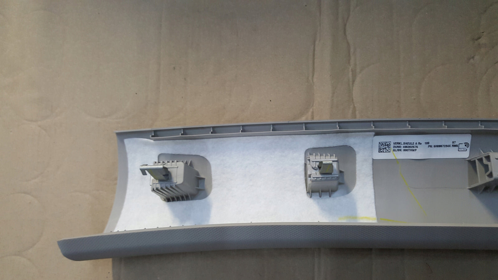 VW GOLF VIII 8 OSŁONA POSZYCIE SŁUPKA PRAWE 5H0867234K