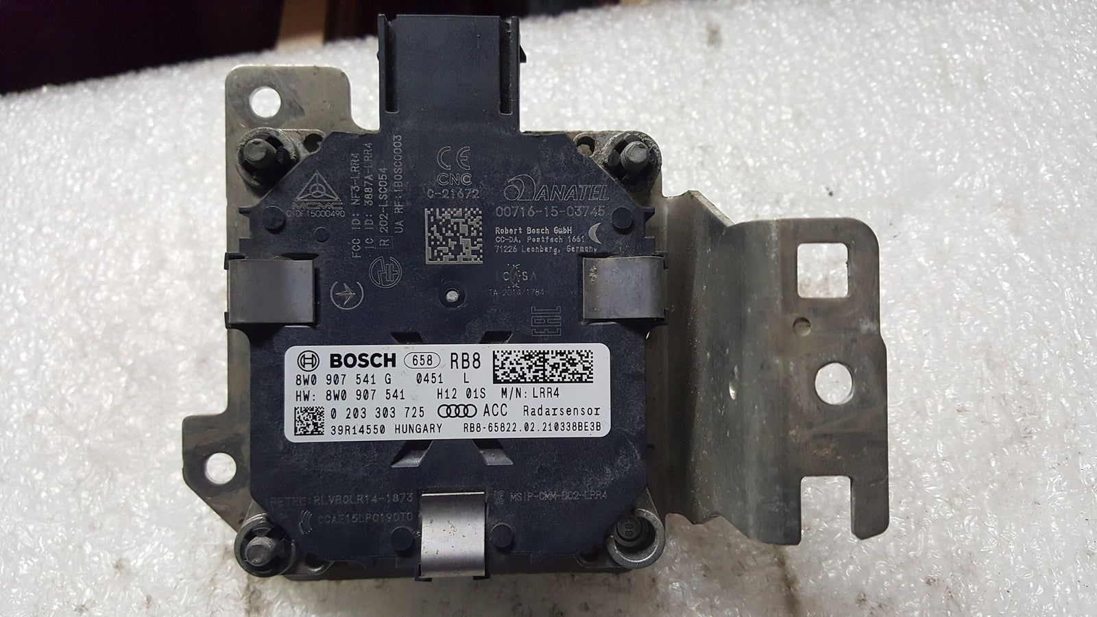 Radar ACC distronic AUDI A4 B9 A5 8W0907541G 573