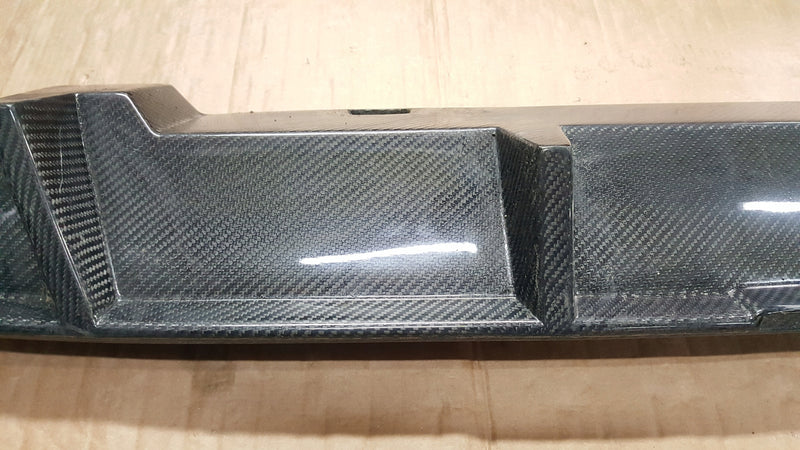 Tylna dokładka zderzaka (dyfuzor) CARBON VW Golf 7 VII MK7 R / R-Line 14-16