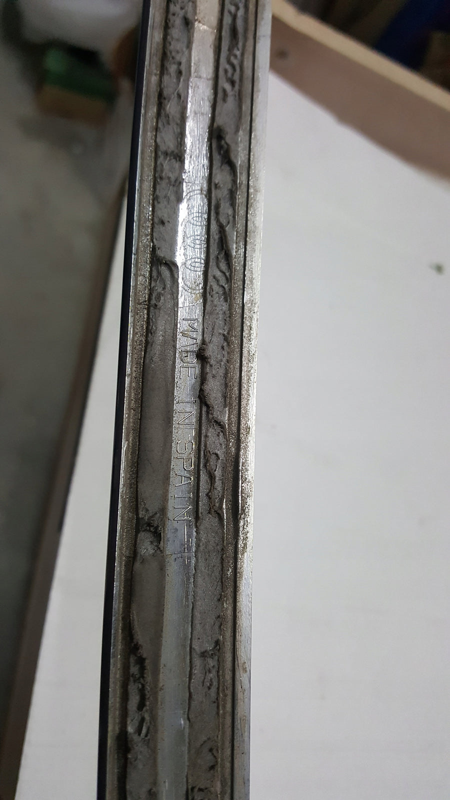 Listwa chrom klapy bagażnika AUDI A6 (C7) kombi lift 4G9853927 demontaż