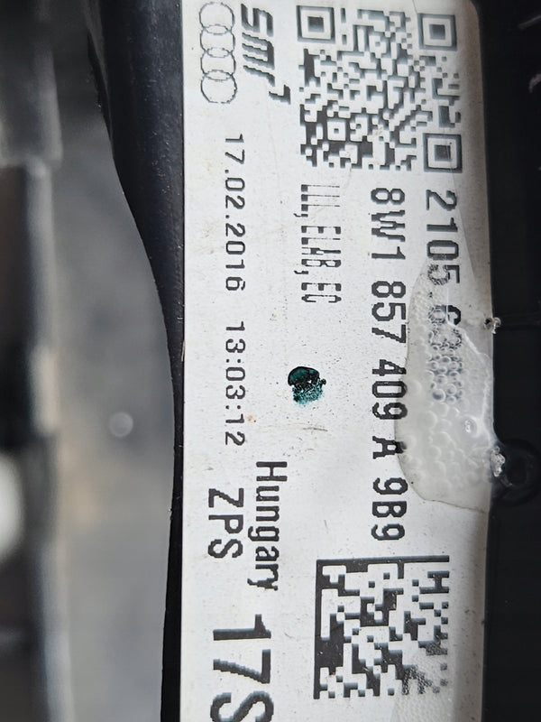 LE Lusterko zewn AUDI A4 8W1857409A 10 pin