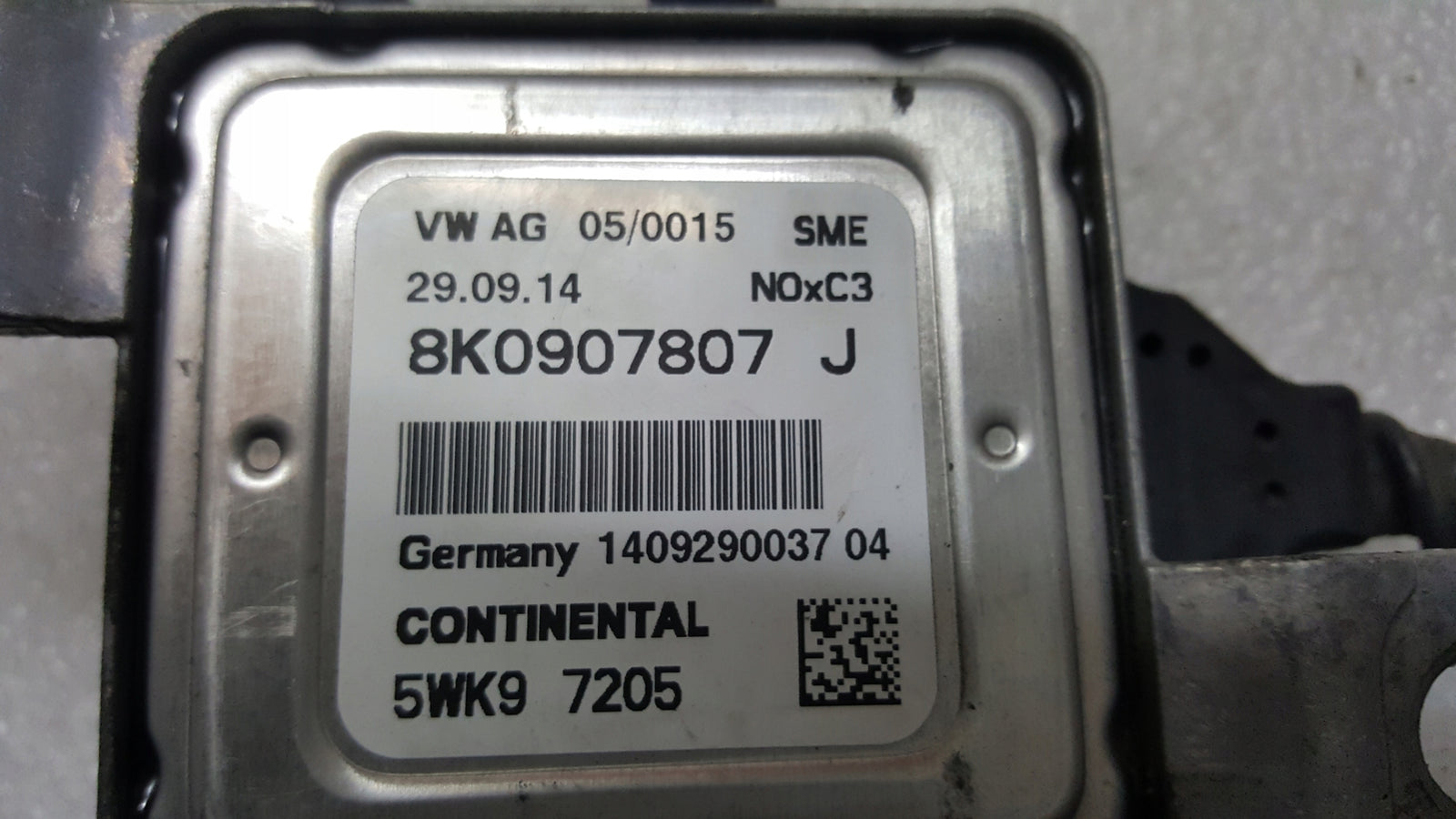 Sonda lambda czujnik NOX AUDI A4 B8 A5 A6 C7 Q5 8K0907807J