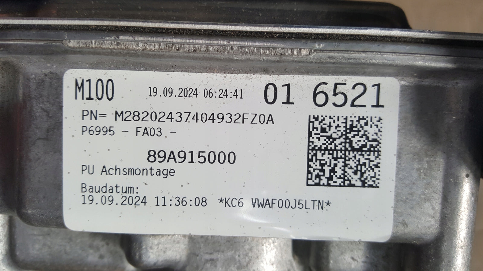VW ID3 ID4 1EA MODUŁ ŁADOWARKA WYSOKIEGO NAPIĘCIA 1EA915692M