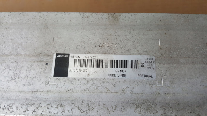 Chłodnica powietrza intercooler AUDI Q5 80A145805J demontaż