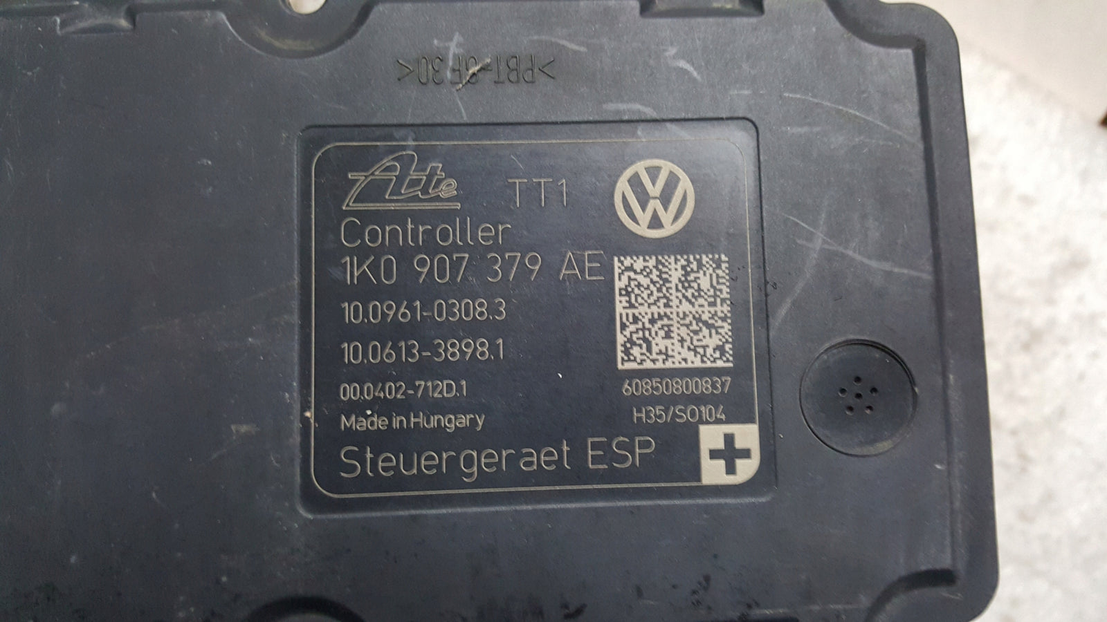 Audi A3 S3 8P 2008 Pompa ABS 1K0614517BE 1K0907379AE