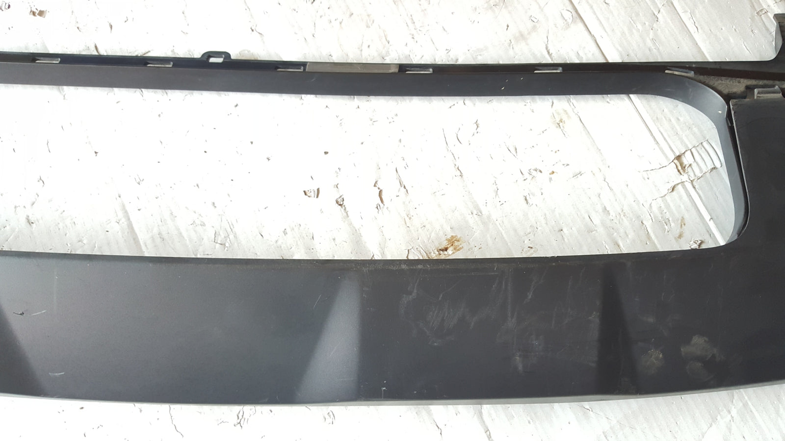 Dokładka dyfuzor zderzaka tylnego AUDI Q7 4M0807941J demontaż