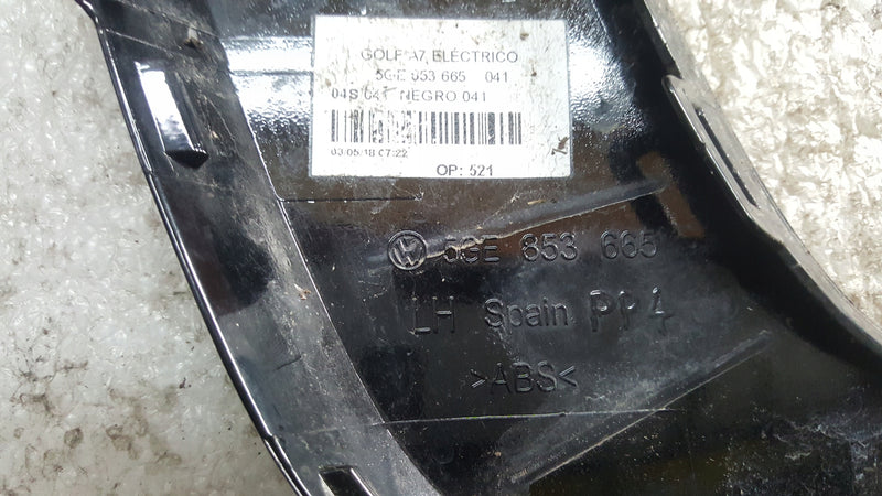 KRATKA LISTWA ZDERZAKA PRZÓD LEWA VW GOLF VII GTE 12- 5GE853665