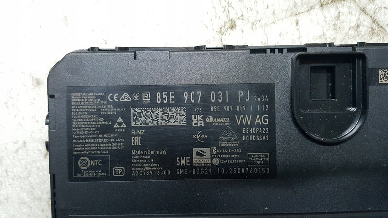 AUDI A5 B10 STEROWNIK MODUŁ KOMFORTU 85E907031PJ