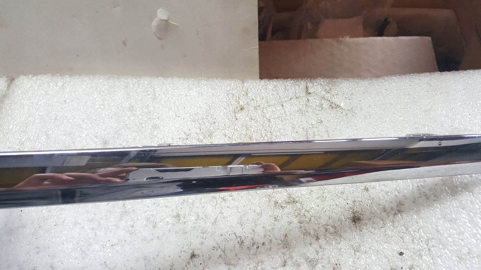 VW PASSAT B7 3AF 10-14 LISTWA CHROM ZDERZAKA PRAWA TYLNA TYŁ 3AF807460