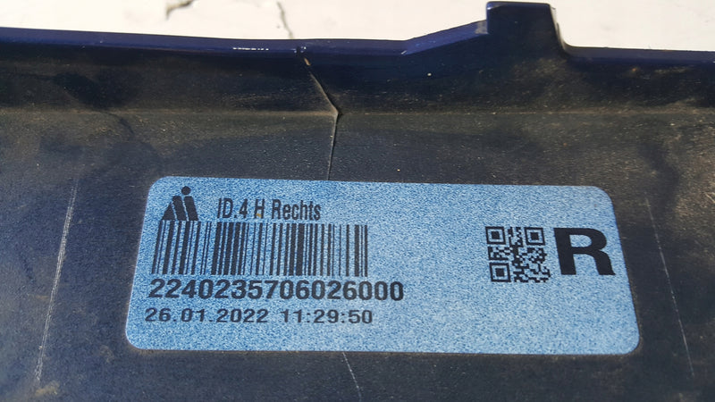 Narożnik zderzaka prawy tył VW ID.4 11A807984 demontaż