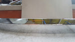 Listwa chrom zderzaka tylnego lewa strona VW TOUAREG 760853841 demontaż