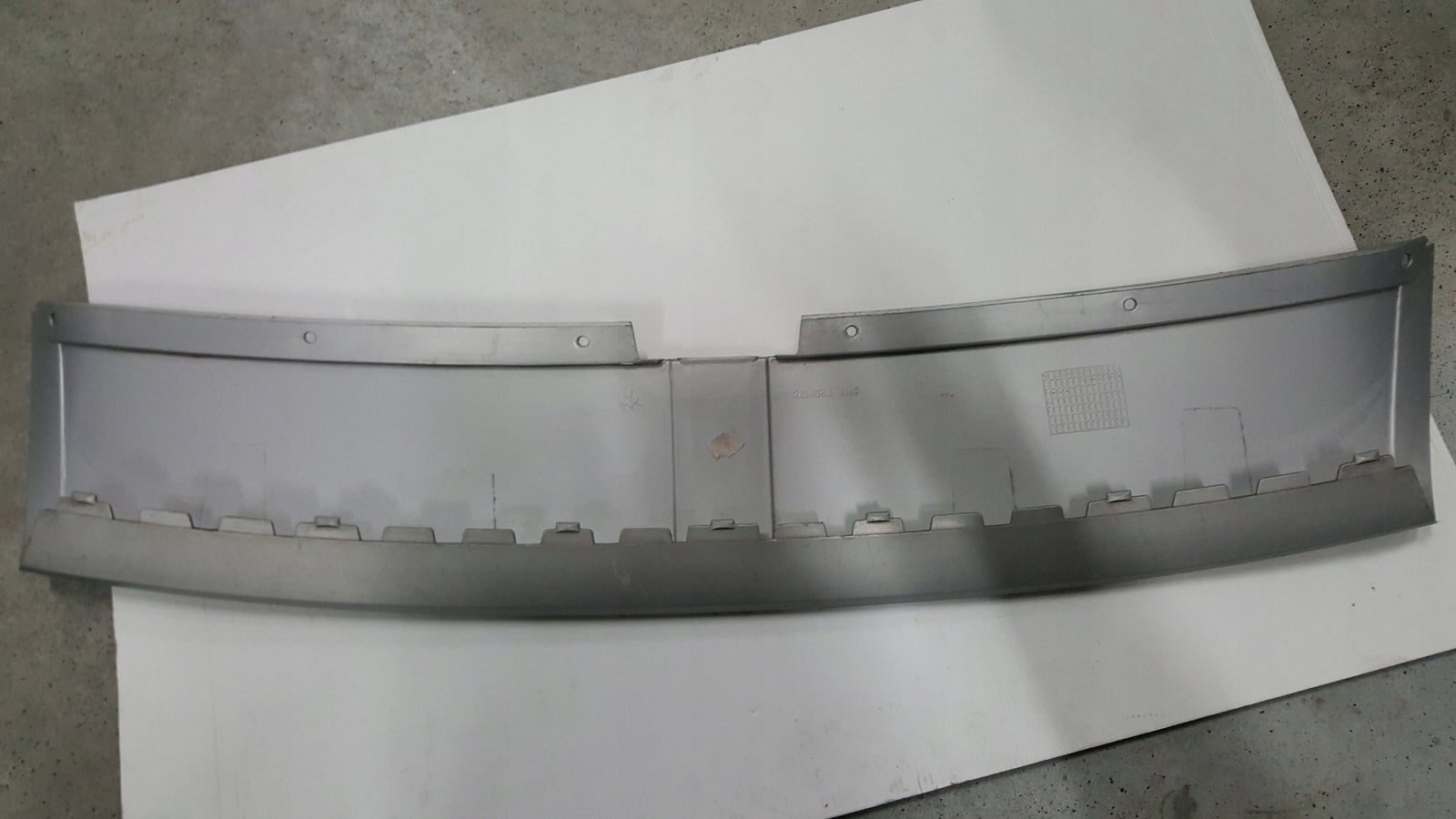 Dokładka spoiler zderzaka przedniego BMW X3 F25 7258578 demontaż