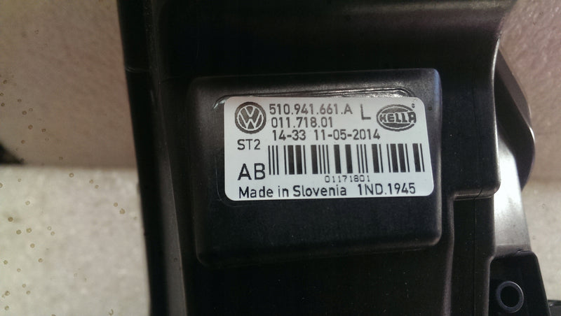 Lewy halogen VW GOLF SPORTSVAN 510941661A NOWY