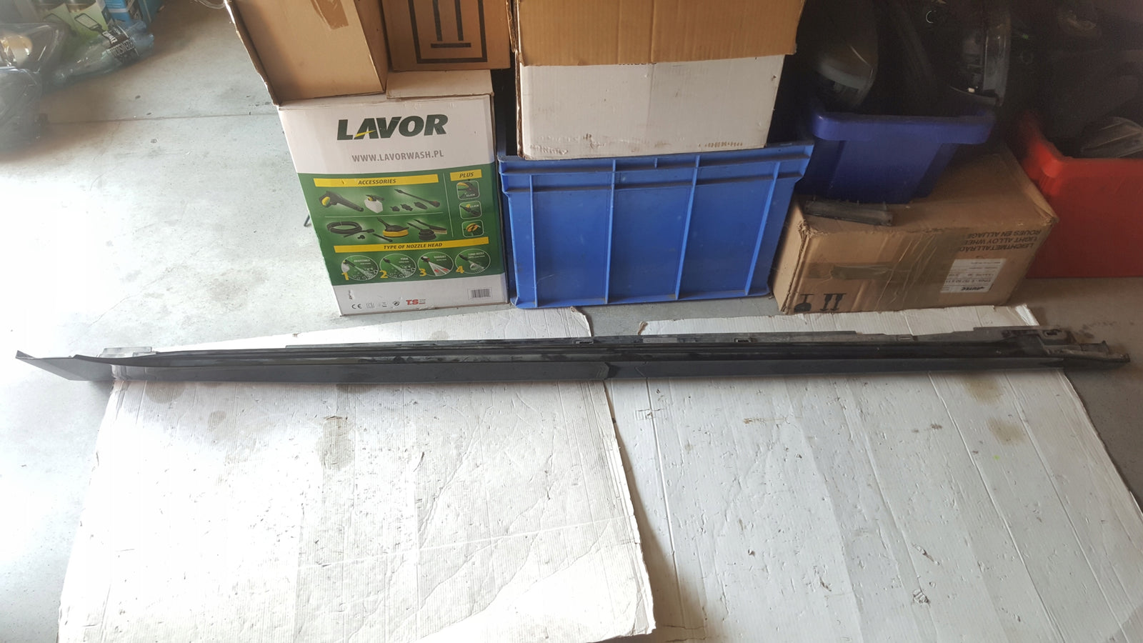Listwa nakładka progowa prawa strona AUDI A7 S-LINE 4K8853856A demontaż