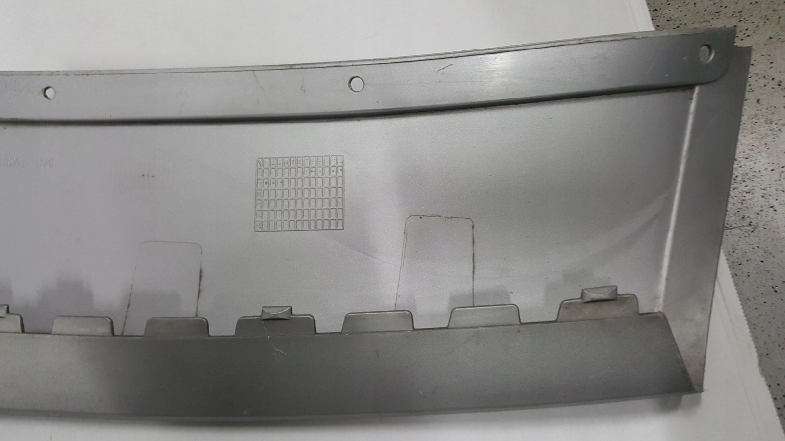 Dokładka spoiler zderzaka przedniego BMW X3 F25 7258578 demontaż