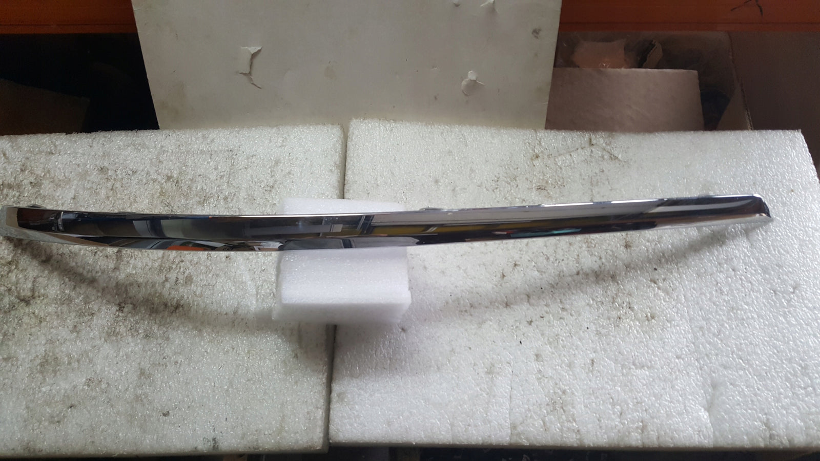 VW PASSAT B7 3AF 10-14 LISTWA CHROM ZDERZAKA PRAWA TYLNA TYŁ 3AF807460
